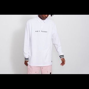 NWT Lazy Oaf long sleeve rugby- 1 day sale!